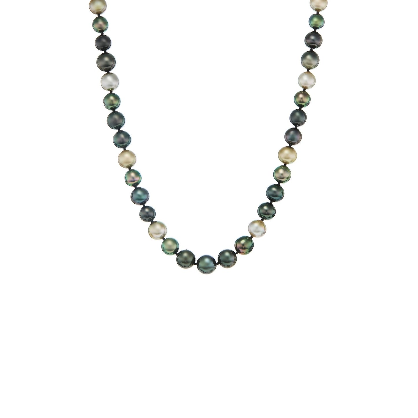 Tahitian Multi-Colored Pearl Necklace
