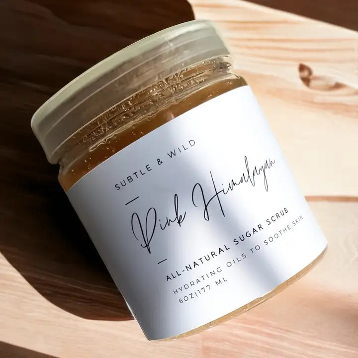 Pink Himalayan Salt Body Scrub
