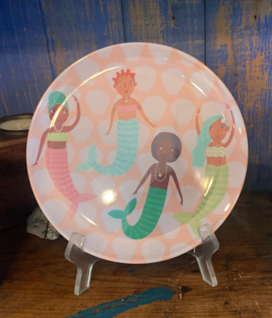 Mermaid & Merfolk Plates (Set of 2)