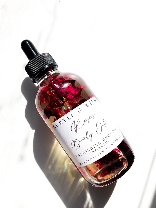 Rose Body Oil: Lightweight