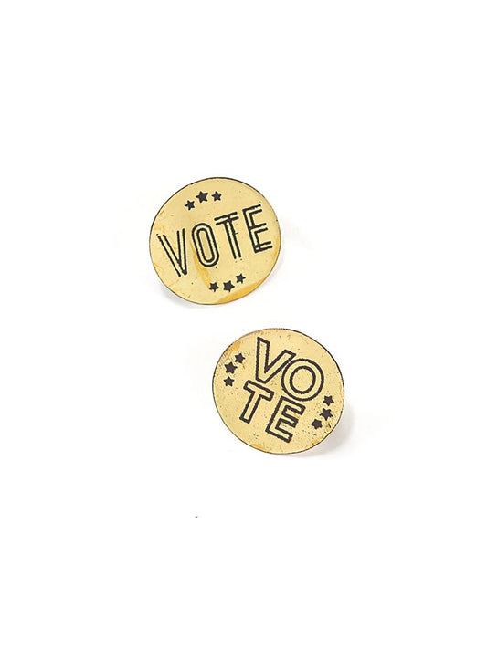 Vote Stacked Pin