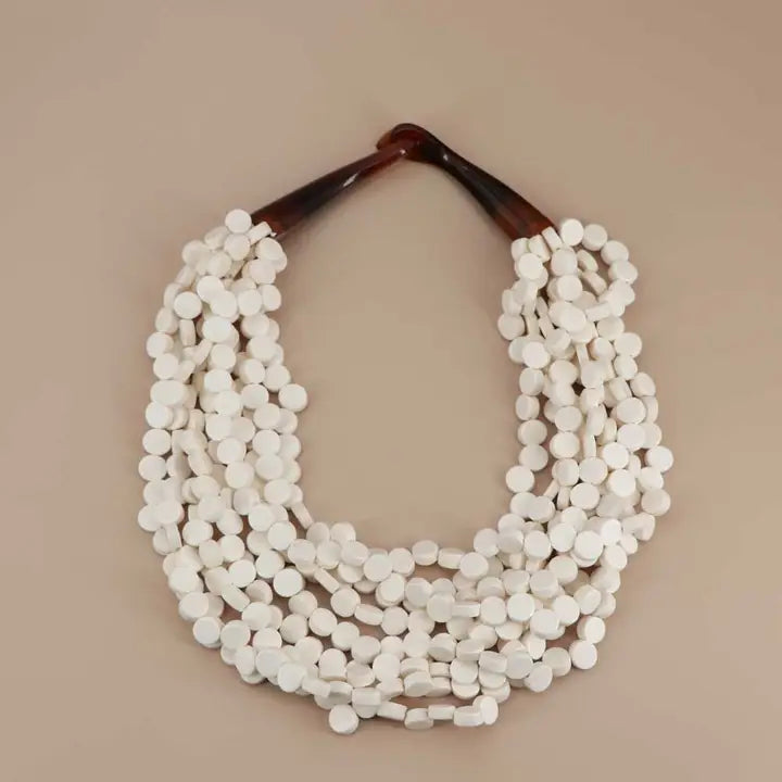Soft Twist Wood Necklace